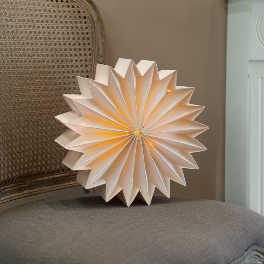 Brilagi - Рождественское LED-украшение LED/2xAA 30 см снежинка