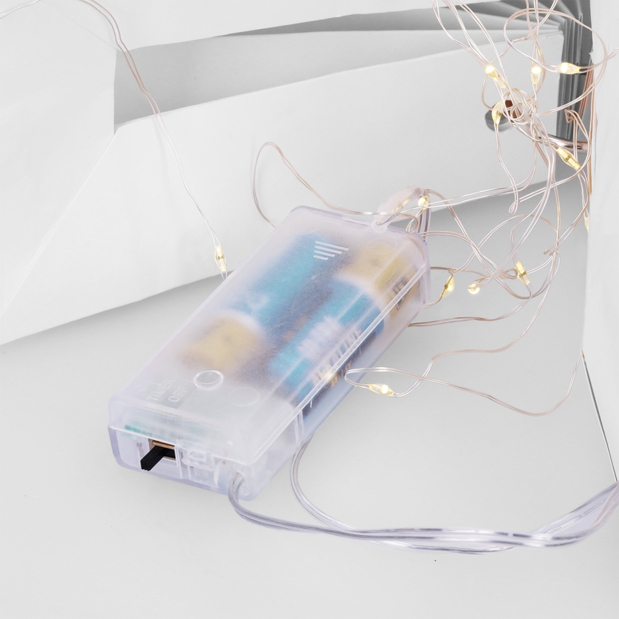 Brilagi - Рождественское LED-украшение LED/2xAA 30 см снежинка