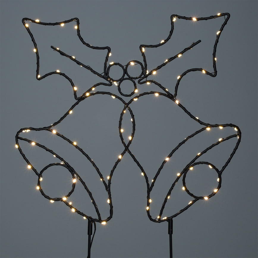 Brilagi - Рождественское LED-украшение LED/3xAA IP44 — колокольчики