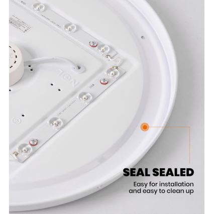 Brilagi - LED затемнюваний стельовий світильник SMART LED/36W/230V діам. 48 cm 2700-6500K Wi-Fi Tuya + пульт дистанційного керування