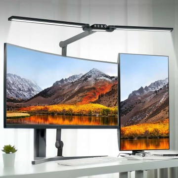 Brilagi - Сенсорна гнучка настільна LED лампа з регулюванням яскравості VARIO LED/24W/230V 3000-6500K CRI 92 чорний