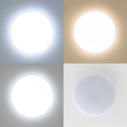 Brilagi - диммируемый потолочный светильник SMART LED/36W/230V, диаметр 48 см, 3000-6000K, Wi-Fi (Tuya, Beacon) + дистанционное управление