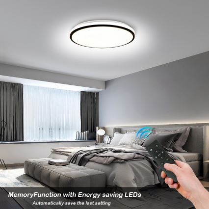 Brilagi - димуваний SMART стельовий світильник LED, 36 Вт, 230 В, діаметр 48 см, 3000-6000 К, Wi-Fi Tuya Beacon + пульт дистанційного керування