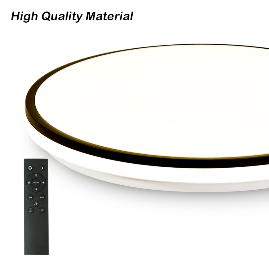 Brilagi - димуваний SMART стельовий світильник LED, 36 Вт, 230 В, діаметр 48 см, 3000-6000 К, Wi-Fi Tuya Beacon + пульт дистанційного керування