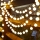 Brilagi - солнечная декоративная LED-гирлянда BUBBLE, 50 светодиодов / 8 режимов, 7 м, IP65, тёплый белый, 600 mAh