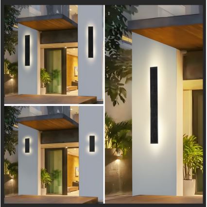 Brilagi - LED диммируемый солнечный настенный светильник SUN LED/5,5W/230V 100 cm 6000 mAh IP44