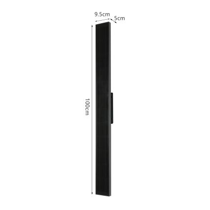 Brilagi - LED диммируемый солнечный настенный светильник SUN LED/5,5W/230V 100 cm 6000 mAh IP44