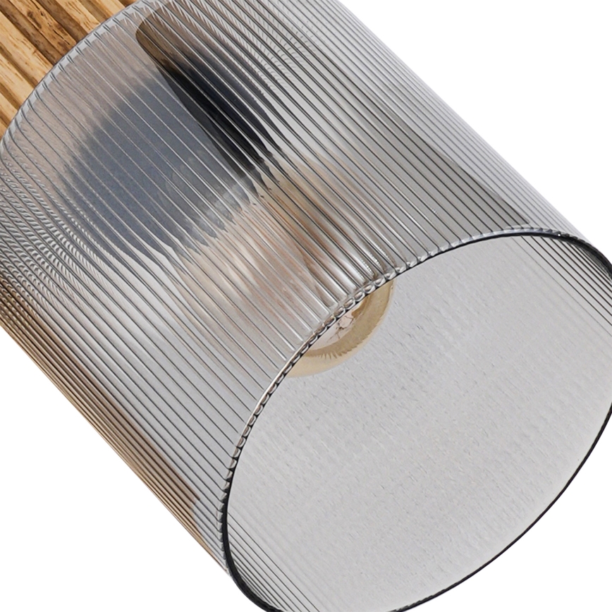 Brilagi - Спот HYGGE 3xE14/15W/230V каучуковое дерево/дымчатый