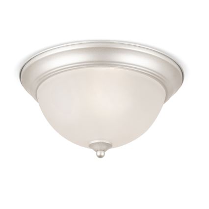BRILAGI - Стельний світильник FRESCO 2xE27/40W/230V, діаметр 28 см, матовий хром