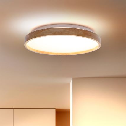 Brilagi - Стельовий LED світильник ALSON LED/24W/230V дуб