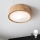Brilagi - Стельовий LED світильник CARVALHO 1xE27/60W/230V дуб діаметр 27,5 см