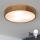 Brilagi - Стельовий LED світильник CARVALHO 3xE27/60W/230V дуб діаметр 47,5 см