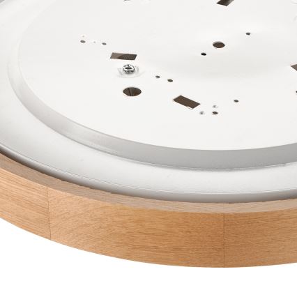 Brilagi - Стельовий LED світильник CARVALHO 3xE27/60W/230V дуб діаметр 47,5 см
