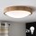 Brilagi - Стельовий LED світильник CARVALHO SLIM 2xE27/60W/230V дуб діаметр 37 см