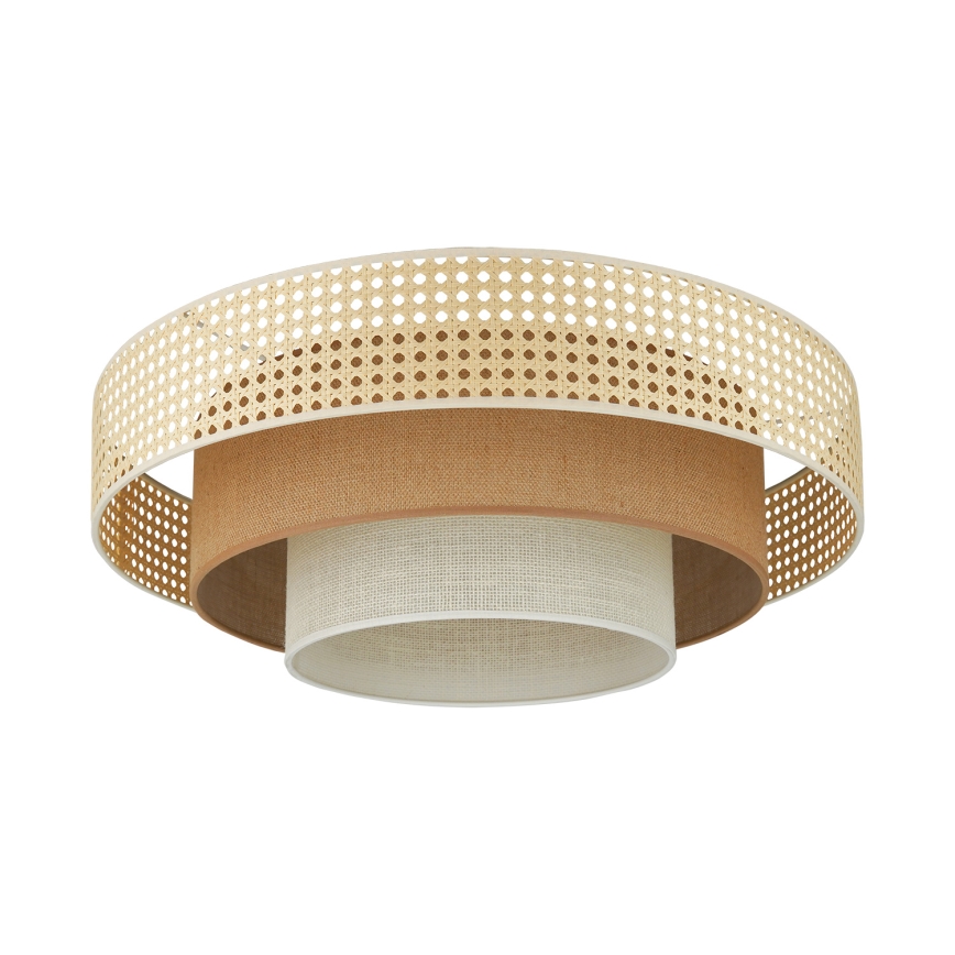 Brilagi - Стельовий LED світильник CEDAR LUNETA LED/26W/230V бежевий/коричневий/кремовий