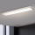 Brilagi - Стельовий LED світильник для ванної з регулюванням яскравості FRAME SMART LED/50W/230V 120x30 cm 3000-6000K IP44 срібло + пульт дистанційного керування