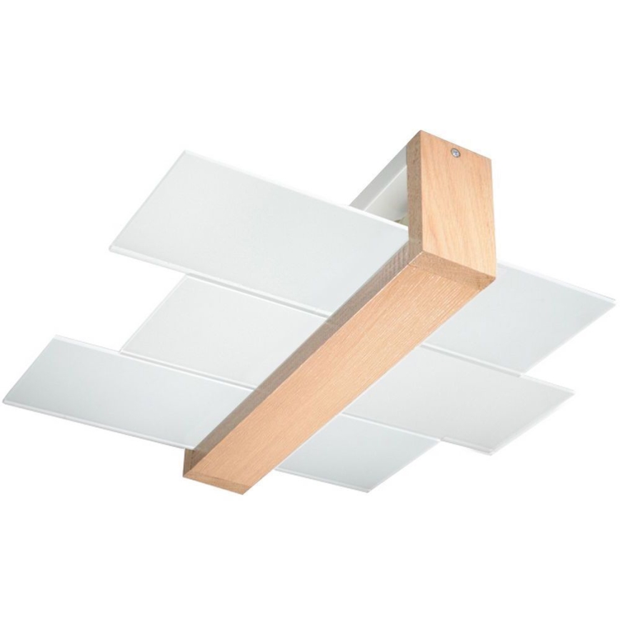 Brilagi -  Стельовий LED світильник HERA 2xE27/7,5W/230V дерево
