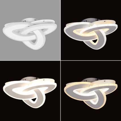 Brilagi - Світлодіодний стельовий світильник з регулюванням яскравості MODERN MINI LED/49W/230V 3000/4000/6000K + пульт дистанційного керування