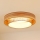 Brilagi - Стельовий LED світильник MONTANA BOHO LED/26W/230V діаметр 60 см коричневий