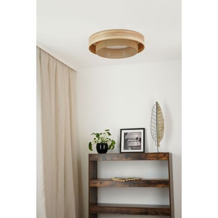 Brilagi - Стельовий LED світильник MONTANA BOHO LED/26W/230V діаметр 60 см коричневий