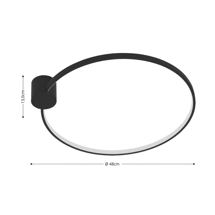 Brilagi - Стельовий LED світильник RINGO LED/18W/230V