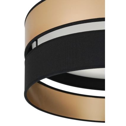 Brilagi - Стельовий LED світильник ROYAL LED/24W/230V діаметр 45 см чорний/золотий