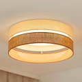 Brilagi - Стельовий LED світильник ROYAL YUTE LED/24W/230V діаметр 45 см бежевий/кремовий