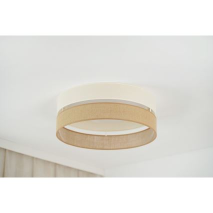 Brilagi - Стельовий LED світильник ROYAL YUTE LED/24W/230V діаметр 45 см бежевий/кремовий