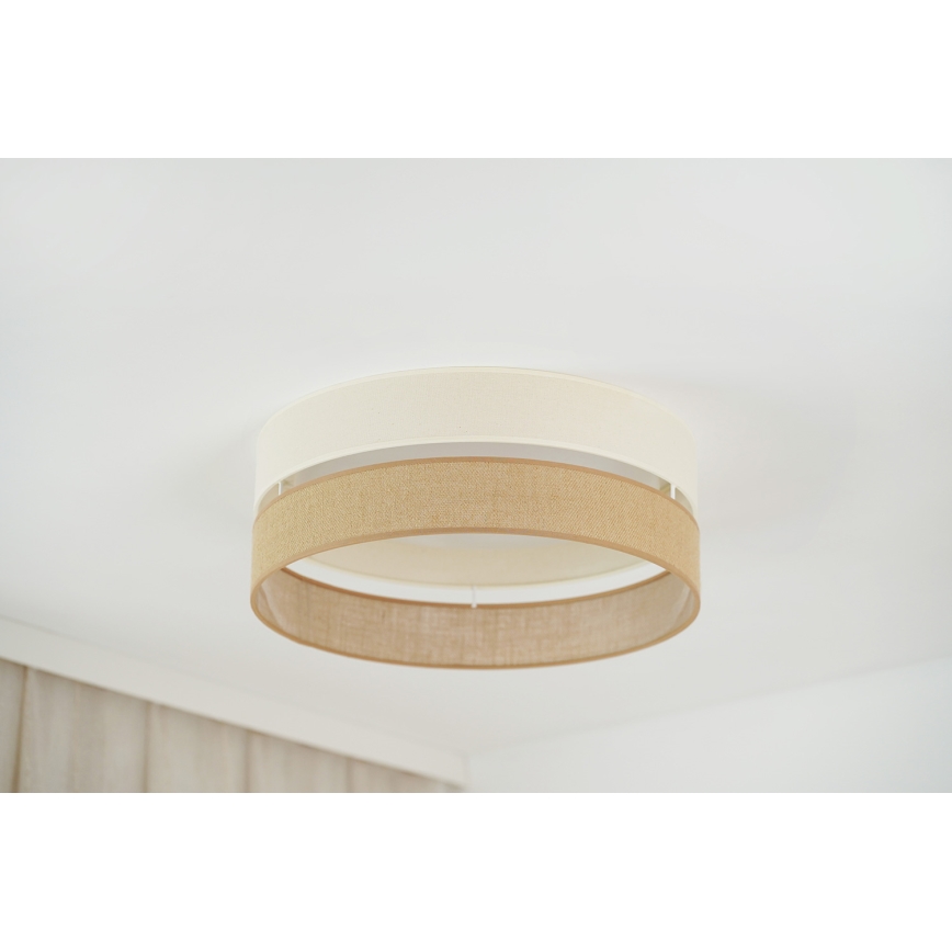 Brilagi - Стельовий LED світильник ROYAL YUTE LED/24W/230V діаметр 45 см бежевий/кремовий