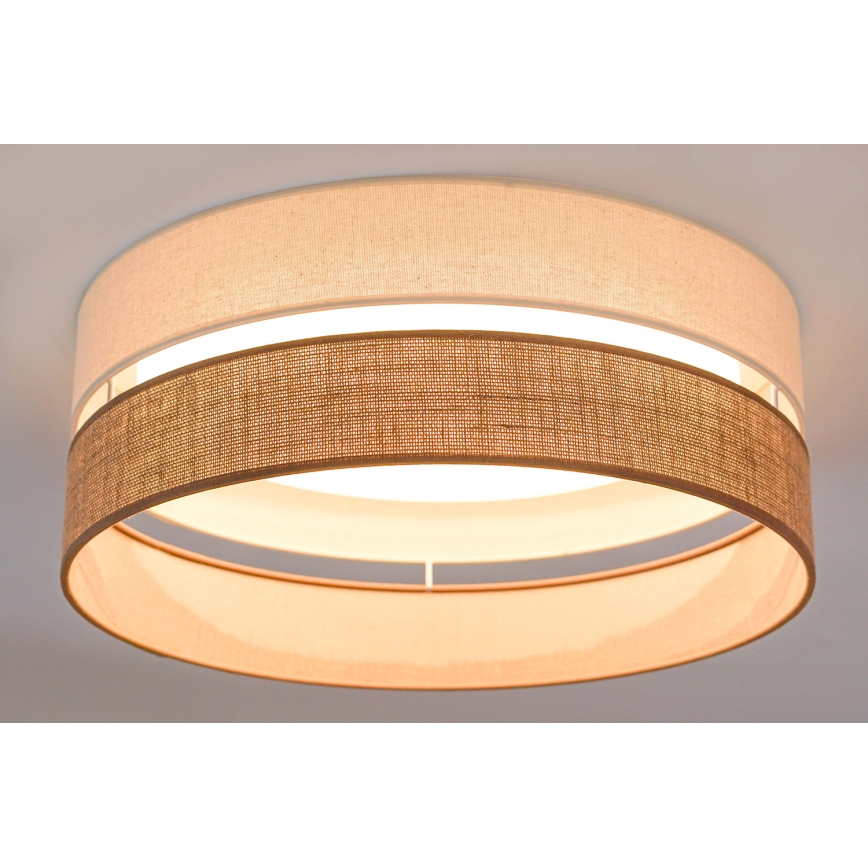 Brilagi - Стельовий LED світильник ROYAL YUTE LED/24W/230V діаметр 45 см бежевий/кремовий