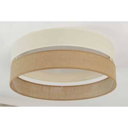 Brilagi - Стельовий LED світильник ROYAL YUTE LED/24W/230V діаметр 45 см бежевий/кремовий