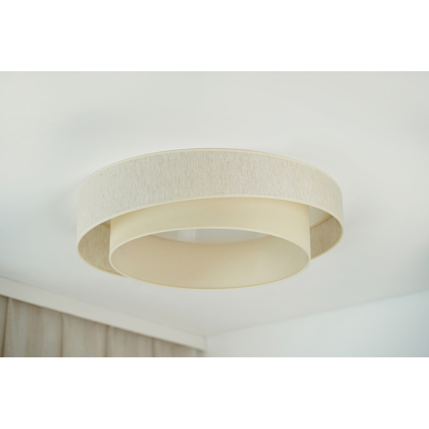 Brilagi - Стельовий LED світильник SHINE LED/26W/230V діаметр 60 см кремовий
