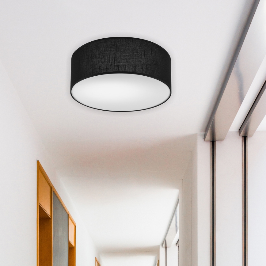 Brilagi - Стельовий LED світильник SIRIJA LED/12W/230V діаметр 35 см чорний