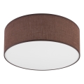 Brilagi - Стельовий LED світильник SIRIJA LED/12W/230V діаметр 35 см коричневий