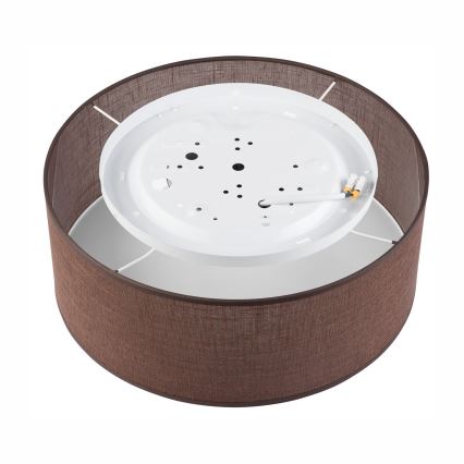 Brilagi - Стельовий LED світильник SIRIJA LED/12W/230V діаметр 35 см коричневий