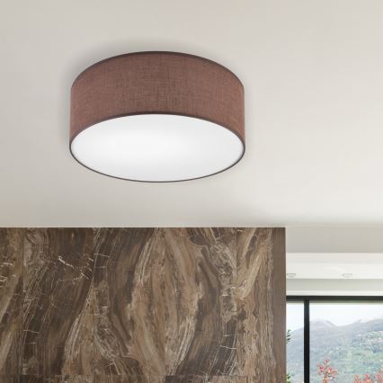 Brilagi - Стельовий LED світильник SIRIJA LED/12W/230V діаметр 35 см коричневий