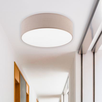 Brilagi - Стельовий LED світильник SIRIJA LED/24W/230V діаметр 45 см бежевий