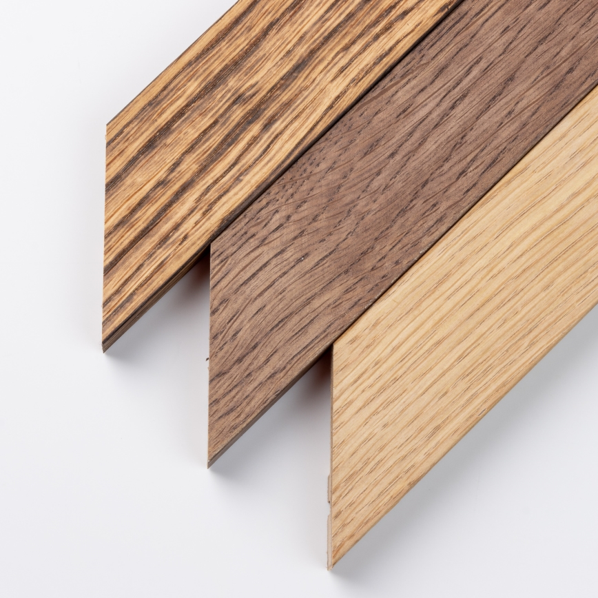 Brilagi - Стельовий LED світильник SLIMFRAME WOOD LED/58W/230V 64x64 см коричневий