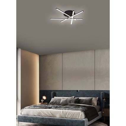Brilagi - Стельовий LED світильник STRIPES LED/40W/230V чорний