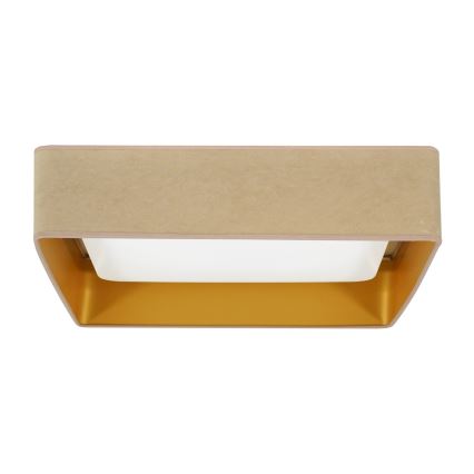 Brilagi - Стельовий LED світильник VELVET SQUARE LED/24W/230V бежевий