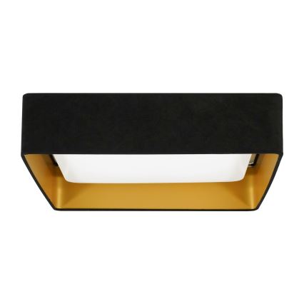 Brilagi - Стельовий LED світильник VELVET SQUARE LED/24W/230V чорний