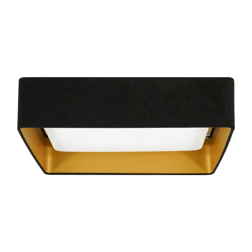 Brilagi - Стельовий LED світильник VELVET SQUARE LED/24W/230V чорний