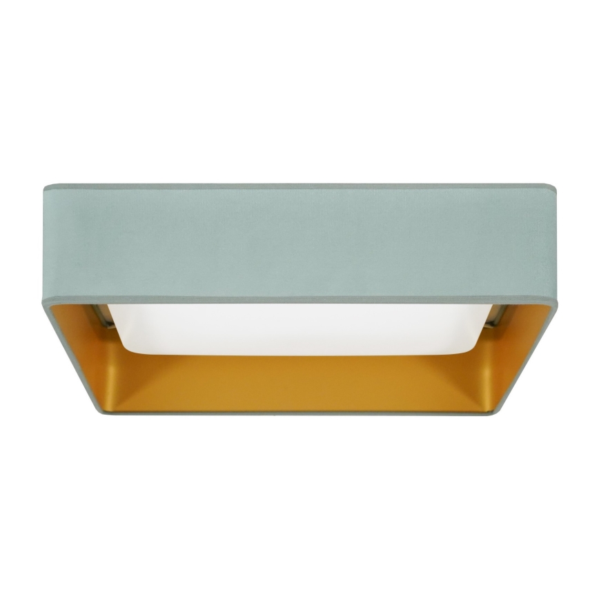 Brilagi - Стельовий LED світильник VELVET SQUARE LED/24W/230V м'ятний