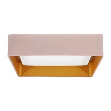 Brilagi - Стельовий LED світильник VELVET SQUARE LED/24W/230V рожевий