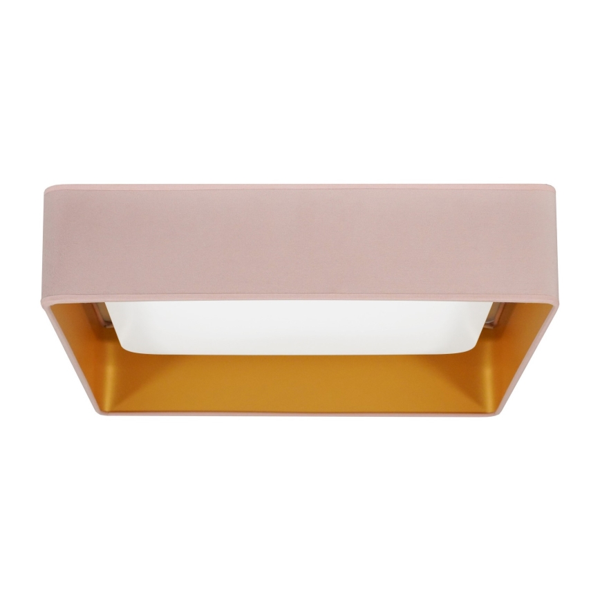Brilagi - Стельовий LED світильник VELVET SQUARE LED/24W/230V рожевий