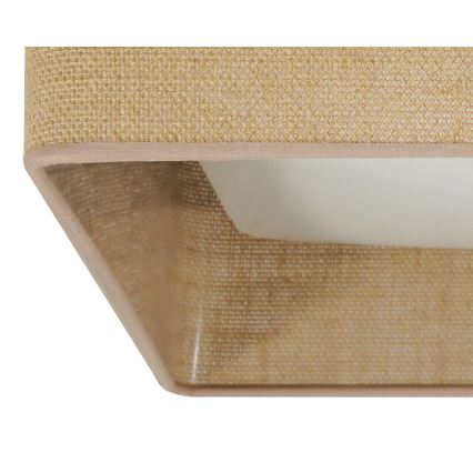 Brilagi - Стельовий LED світильник VELVET SQUARE LED/24W/230V коричневий