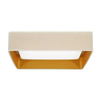 Brilagi - Стельовий LED світильник VELVET SQUARE LED/24W/230V кремовий