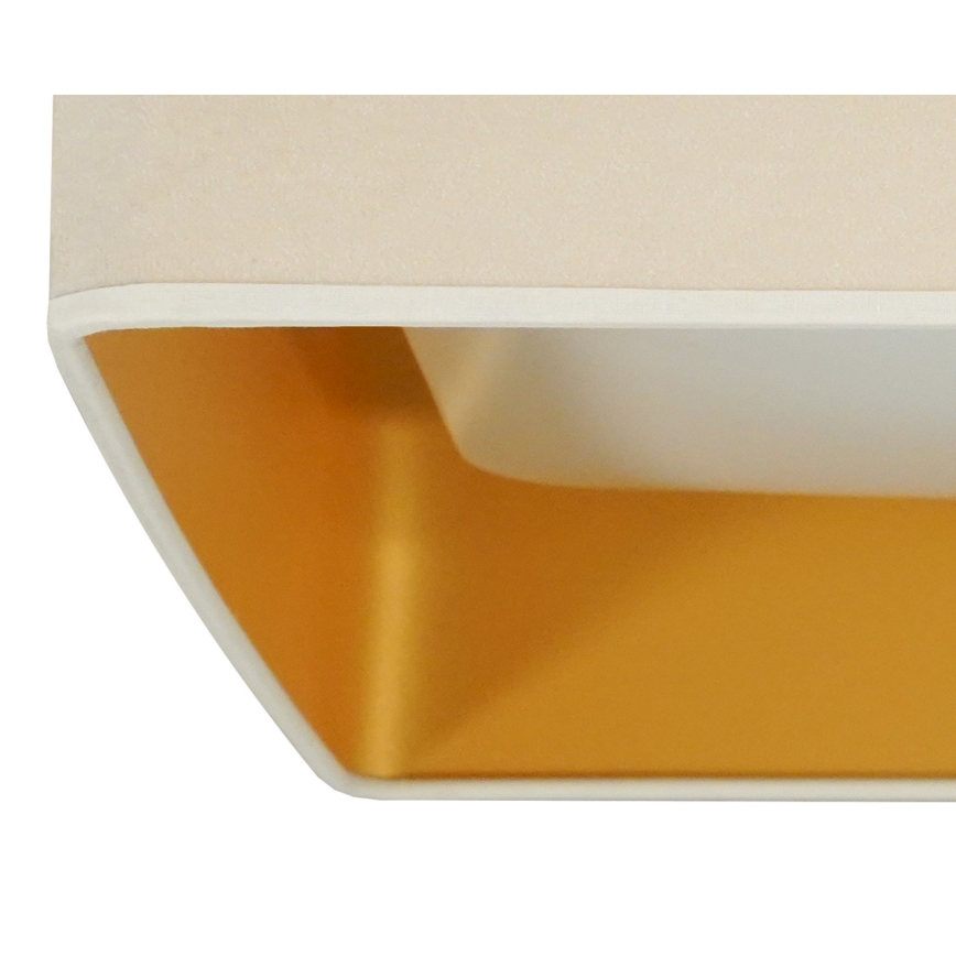 Brilagi - Стельовий LED світильник VELVET SQUARE LED/24W/230V кремовий