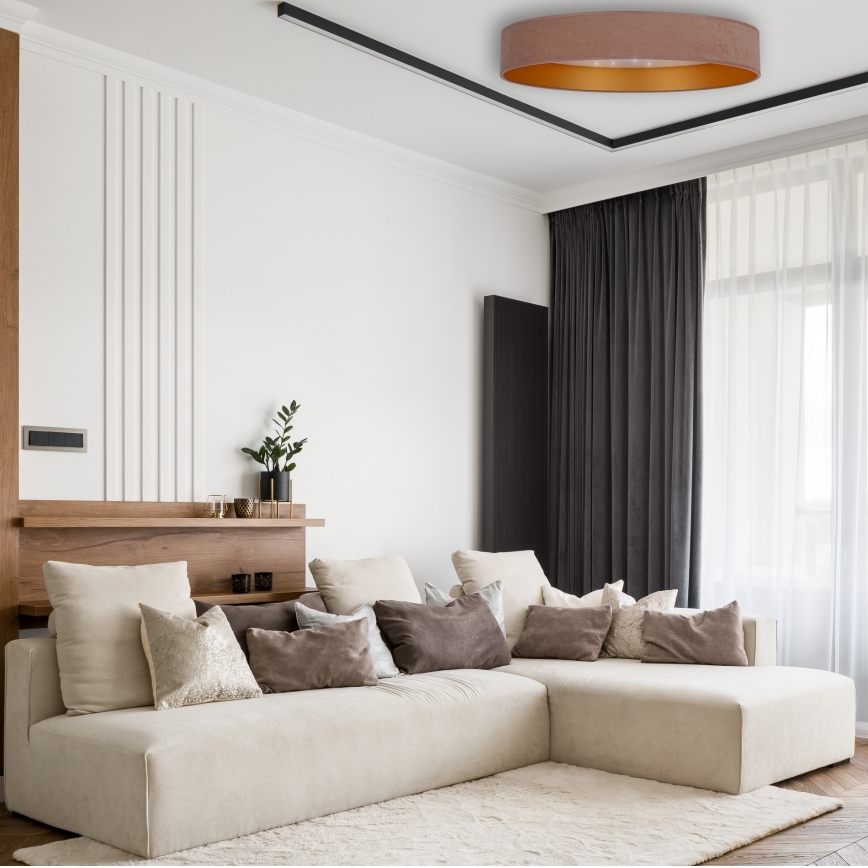 Brilagi - Стельовий LED світильник VELVET STAR LED/36W/230V ⌀ 55 см 3000K/4000K/6400K бежевий/золотий
