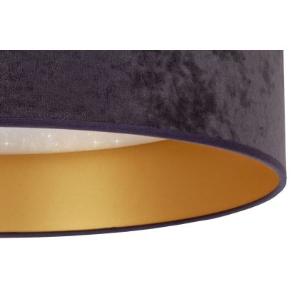 Brilagi - Стельовий LED світильник VELVET STAR LED/36W/230V ⌀ 55 см 3000K/4000K/6400K сірий/золотий